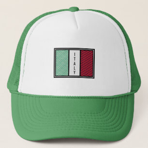 Flagge Italiens Truckerkappe