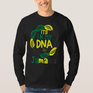Flagge Jamaika Es Ist In Meiner Dna Männer Frauen T-Shirt