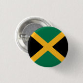 Flagge Jamaikas Button (Vorne & Hinten)