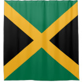 Flagge Jamaikas Duschvorhang (Vorderseite)