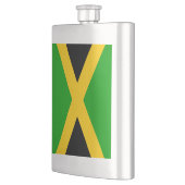 Flagge Jamaikas Flachmann (Links)