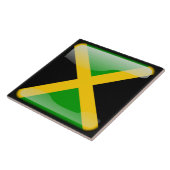 Flagge Jamaikas Fliese (Seite)