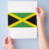 Flagge Jamaikas Flyer (Hand)
