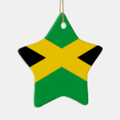 Flagge Jamaikas Keramikornament (Rechts)