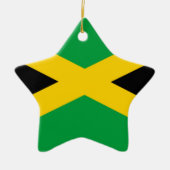 Flagge Jamaikas Keramikornament (Vorne)