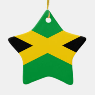 Flagge Jamaikas Keramikornament