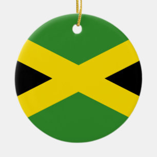 Flagge Jamaikas Keramikornament