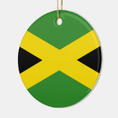 Flagge Jamaikas Keramikornament (Links)