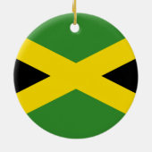 Flagge Jamaikas Keramikornament (Hinten)