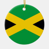 Flagge Jamaikas Keramikornament (Vorne)