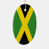 Flagge Jamaikas Keramikornament (Rechts)
