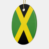 Flagge Jamaikas Keramikornament (Links)