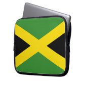 Flagge Jamaikas Laptopschutzhülle (Vorderseite Links)