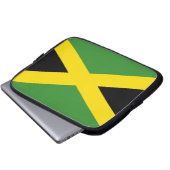 Flagge Jamaikas Laptopschutzhülle (Vorne Knopf)
