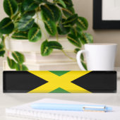 Flagge Jamaikas Namensplakette