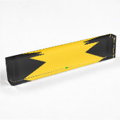 Flagge Jamaikas Namensplakette