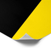 Flagge Jamaikas Poster (Ecke)