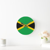 Flagge Jamaikas Runde Wanduhr (Zuhause)
