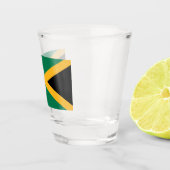 Flagge Jamaikas Schnapsglas (Rechts)
