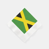 Flagge Jamaikas Serviette (Ecke)