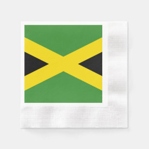 Flagge Jamaikas Serviette