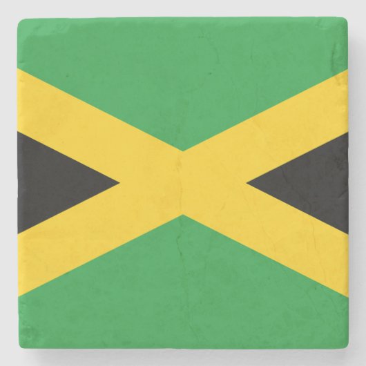 Flagge Jamaikas Steinuntersetzer (Vorderseite)