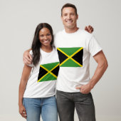 Flagge Jamaikas T-Shirt (Unisex)