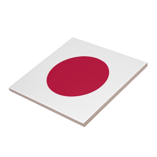 Flagge Japans - 日 章 旗 - 日 の 丸 - 日本 Fliese (Seite)
