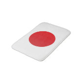 Flagge Japans Badematte (Schrägansicht)