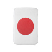 Flagge Japans Badematte (Vorderseite Vertikal)