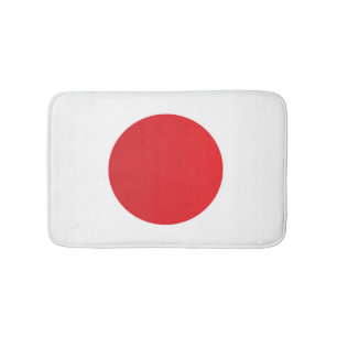 Flagge Japans Badematte