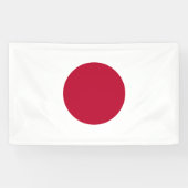 Flagge Japans Banner (Horizontal)