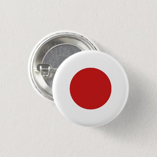 Flagge Japans Button (Vorne & Hinten)
