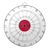 Flagge Japans Dartscheibe (vorne)