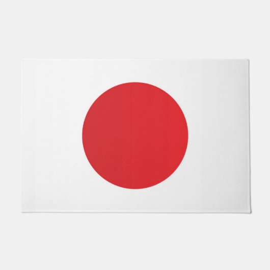 Flagge Japans Fußmatte (Vorderseite)