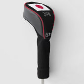Flagge Japans Golf Headcover (angewinkelt)