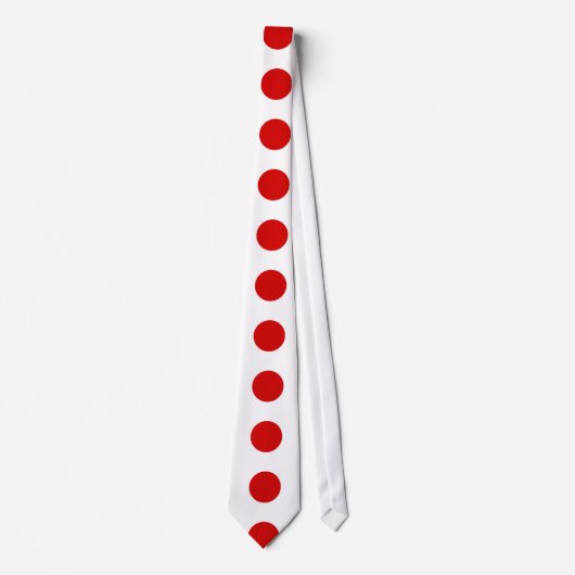 Flagge Japans Krawatte (Vorderseite)