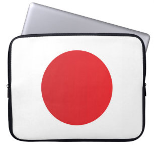 Flagge Japans Laptopschutzhülle