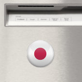 Flagge Japans Magnet (In Situ (Geschirrspüler))