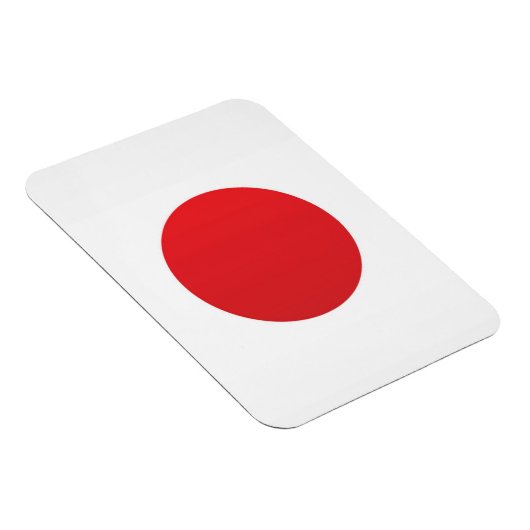 Flagge Japans Magnet (Rechte Seite)