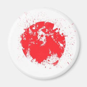 Flagge Japans Magnet