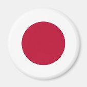 Flagge Japans Magnet (Vorne)