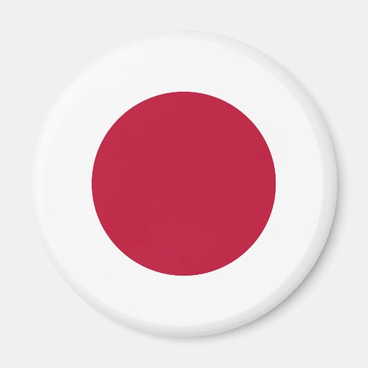 Flagge Japans Magnet (Vorne)