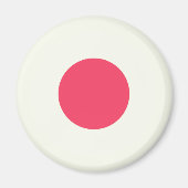 Flagge Japans Magnet (Vorne)