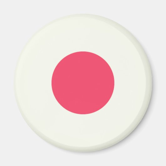 Flagge Japans Magnet (Vorne)