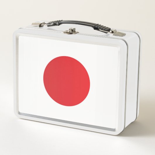 Flagge Japans Metall Brotdose (Vorderseite)
