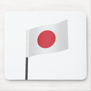 Flagge Japans Mousepad