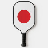 Flagge Japans Pickleball Schläger (Rückseite)