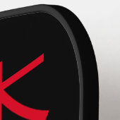 Flagge Japans Pickleball Schläger (Linke Seite)