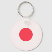 Flagge Japans Schlüsselanhänger (Vorderseite)